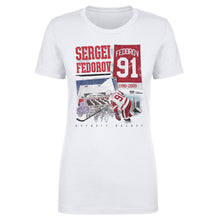 将图片加载到图库查看器，Sergei Fedorov Detroit Retirement
