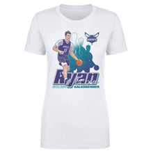 将图片加载到图库查看器，Ryan Kalkbrenner Charlotte Hornets Retro
