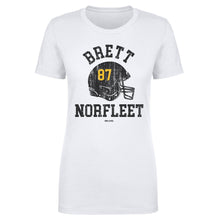 Load image into Gallery viewer, Brett Norfleet College Helmet Font
