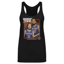 Load image into Gallery viewer, Jalen Brunson &amp; Karl-Anthony Towns New York Knicks Step Brothers WHT
