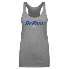 Load image into Gallery viewer, DePaul Blue Demons Wordmark Royal WHT
