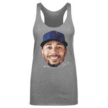 将图片加载到图库查看器，Mookie Betts Los Angeles D Vintage Head WHT
