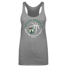 将图片加载到图库查看器，Jaylen Brown Boston Celtics Player Ball WHT
