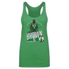 将图片加载到图库查看器，Jaylen Brown Boston Celtics Shield WHT
