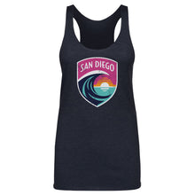 Load image into Gallery viewer, San Diego Wave FC Vintage Primary Logo WHT
