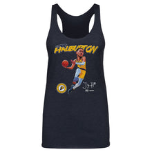 将图片加载到图库查看器，Tyrese Haliburton Indiana Pacers Caricature WHT
