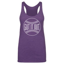 将图片加载到图库查看器，Gut It Out Foundation Baseball WHT
