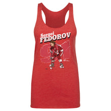 Load image into Gallery viewer, Sergei Fedorov Detroit Retro WHT
