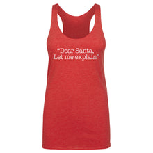 将图片加载到图库查看器，Christmas Dear Santa Let Me Explain WHT
