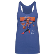 Load image into Gallery viewer, Jalen Brunson New York Knicks Caricature WHT

