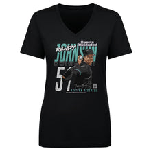 将图片加载到图库查看器，Randy Johnson Sports Illustrated &amp; Arizona Player Name WHT
