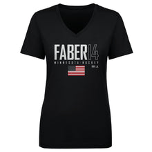 Load image into Gallery viewer, Brock Faber Minnesota USA Elite WHT
