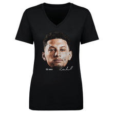 将图片加载到图库查看器，Patrick Mahomes Kansas City Vintage Head WHT
