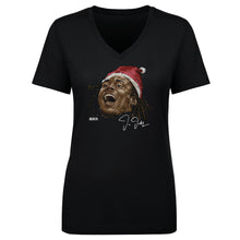 Load image into Gallery viewer, Justin Jefferson Minnesota Portrait Santa Hat WHT
