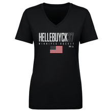 将图片加载到图库查看器，Connor Hellebuyck Winnipeg USA Elite WHT
