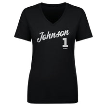 将图片加载到图库查看器，Jalen Johnson Atlanta Script WHT
