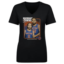 将图片加载到图库查看器，Jalen Brunson &amp; Karl-Anthony Towns New York Knicks Step Brothers WHT
