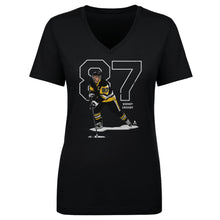 将图片加载到图库查看器，Sidney Crosby Outline W WHT
