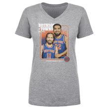 将图片加载到图库查看器，Jalen Brunson &amp; Karl-Anthony Towns New York Knicks Step Brothers WHT
