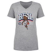 Load image into Gallery viewer, Bradley Beal Los Angeles Clippers Cartoon WHT
