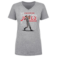 将图片加载到图库查看器，Chipper Jones Atlanta Name WHT
