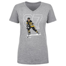 将图片加载到图库查看器，Sidney Crosby Outline W WHT
