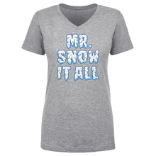 将图片加载到图库查看器，Christmas Mr. Snow It All WHT

