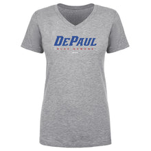 Load image into Gallery viewer, DePaul Blue Demons Wordmark Blue Demons WHT

