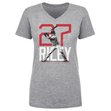 Load image into Gallery viewer, Austin Riley Atlanta Bold Number WHT
