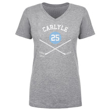 将图片加载到图库查看器，Randy Carlyle Pittsburgh 25 Sticks WHT
