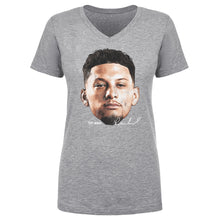将图片加载到图库查看器，Patrick Mahomes Kansas City Vintage Head WHT
