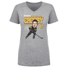Load image into Gallery viewer, Sidney Crosby Pittsburgh Cartoon WHT
