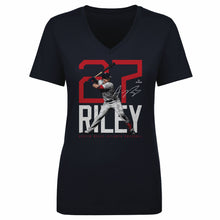 Load image into Gallery viewer, Austin Riley Atlanta Bold Number WHT
