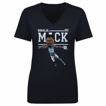 Load image into Gallery viewer, Khalil Mack Los Angeles C Cartoon WHT
