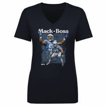 Load image into Gallery viewer, Khalil Mack &amp; Joey Bosa Los Angeles C Duo WHT
