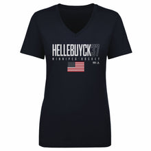 将图片加载到图库查看器，Connor Hellebuyck Winnipeg USA Elite WHT
