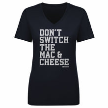 Load image into Gallery viewer, Stefon Diggs New England Dont Switch The Mac &amp; Cheese WHT
