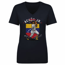 Load image into Gallery viewer, Ronald Acuna Jr. Atlanta Country Flag WHT
