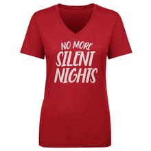 Load image into Gallery viewer, Christmas No More Silent Nights WHT
