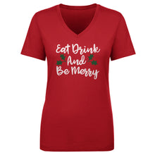 Load image into Gallery viewer, Christmas Eat Drink And Be Merry WHT
