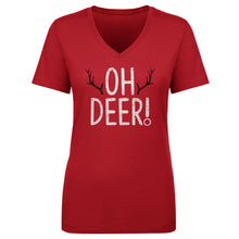 将图片加载到图库查看器，Christmas Oh Deer WHT

