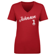 将图片加载到图库查看器，Jalen Johnson Atlanta Script WHT
