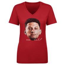 将图片加载到图库查看器，Patrick Mahomes Kansas City Vintage Head WHT
