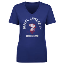 Load image into Gallery viewer, DePaul Blue Demons Mascot Basketball WHT
