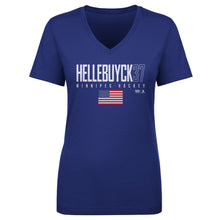 将图片加载到图库查看器，Connor Hellebuyck Winnipeg USA Elite WHT
