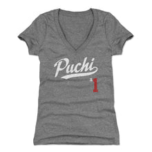 Load image into Gallery viewer, Ozzie Albies Puchi Players Weekend Script R WHT
