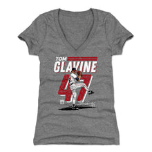 将图片加载到图库查看器，Tom Glavine Retro WHT
