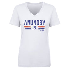将图片加载到图库查看器，OG Anunoby New York Knicks Font
