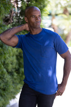 将图片加载到图库查看器，Men's Bamboo Viscose/Organic Cotton Pocket T-Shirt
