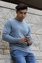 Load image into Gallery viewer, Men's Bamboo Viscose/Organic Cotton Long Sleeve T-Shirt
